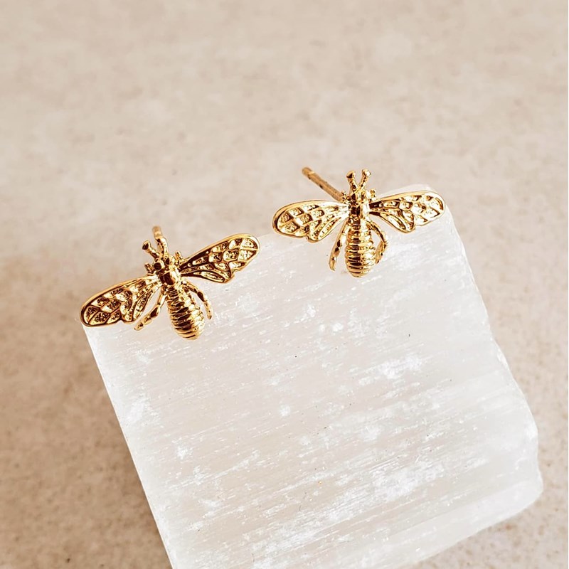 La Jungle Bijoux - Clous d’oreilles de protection abeilles