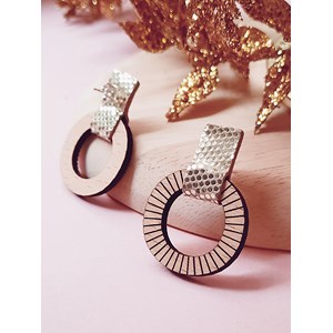 Clous d'oreilles lollipops abeille