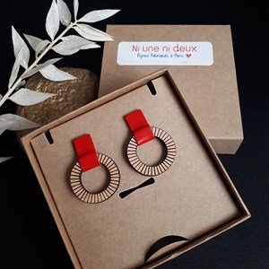 Clous d'oreilles lollipops abeille