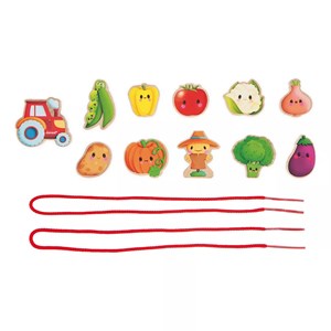 Perles à enfiler potager