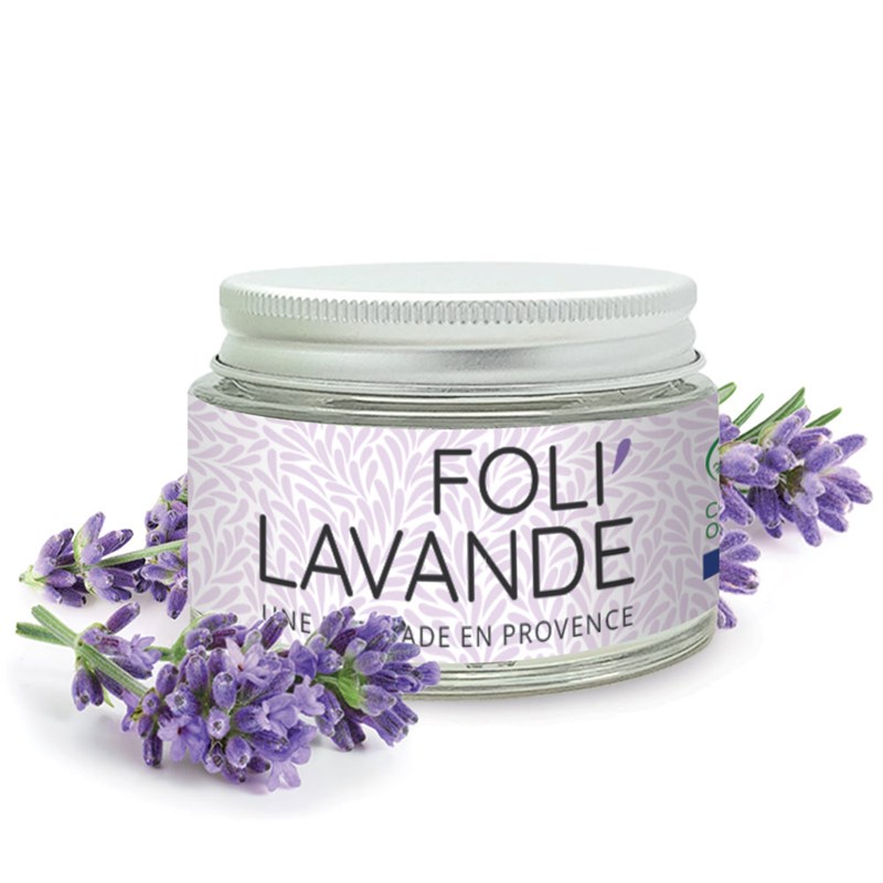 Crème visage foli'lavande