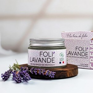 Crème visage foli'lavande