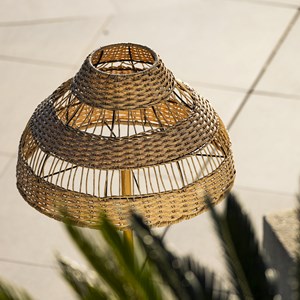 Lampadaire sans fil beige elion