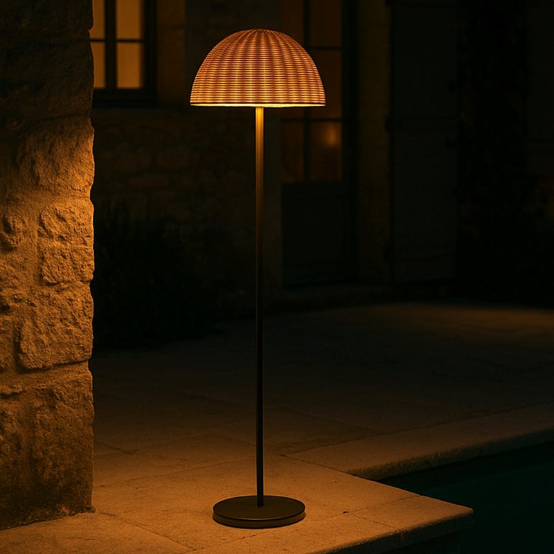 Lampadaire sans fil beige faroe