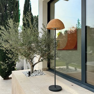 Lampadaire sans fil beige faroe