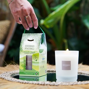 Bougie parfumée rechargeable 180g
