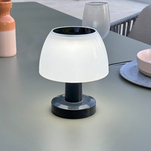 Lampe de table solaire blanc lumina