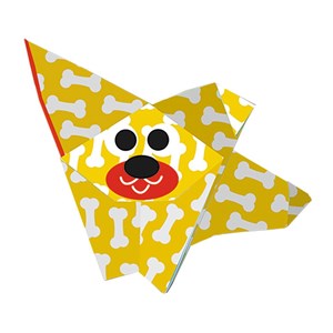 Kids origami - chien