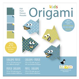 Kids origami - poisson