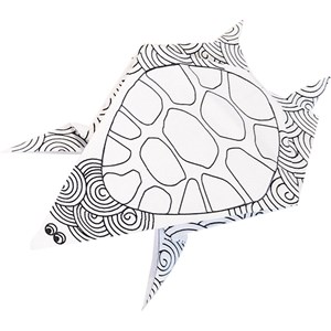 Coloring origami - tortue