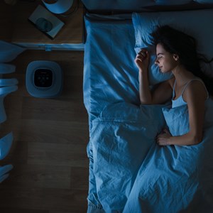 Purificateur d'air hepa connecté