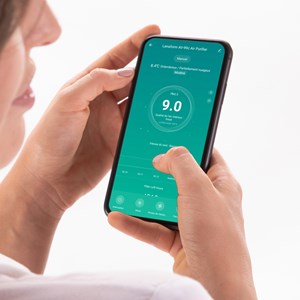 Purificateur d'air hepa connecté