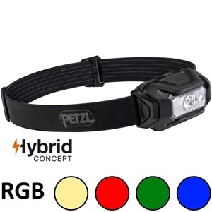 Lampe frontale petzl aria 1 rgb hybrid