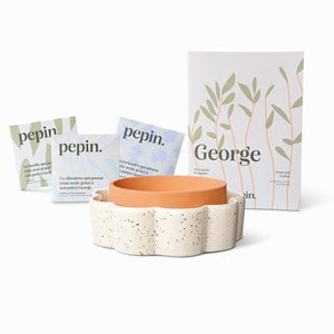 George, le kit cuisine - blanc grainé