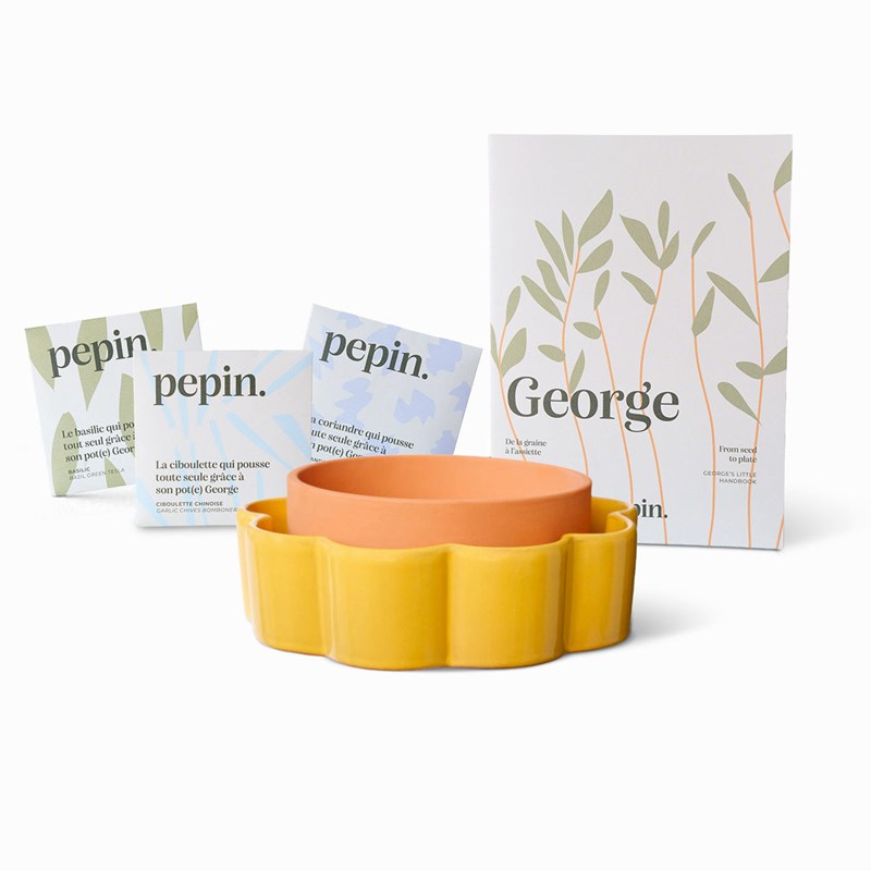 Pepin - George, le kit cuisine - jaune moutarde