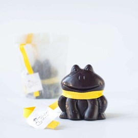 Grenouille de pâques bio chocolat noir