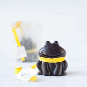Grenouille de pâques bio chocolat noir