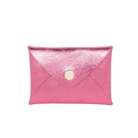 Porte-cartes cartao rose