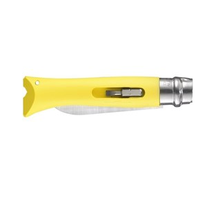 Couteau opinel n°9 bricolage jaune