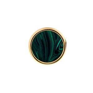 Bague ajustable – malachite