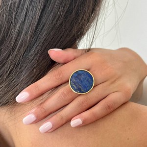 Bague paloma – lapis lazuli