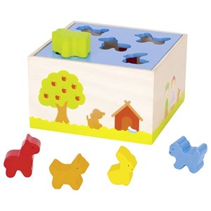 Boîte à formes animaux de la ferme