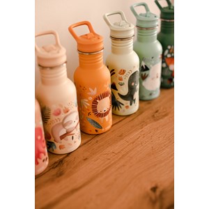 Bouteille en inox chompy le lion 500 ml