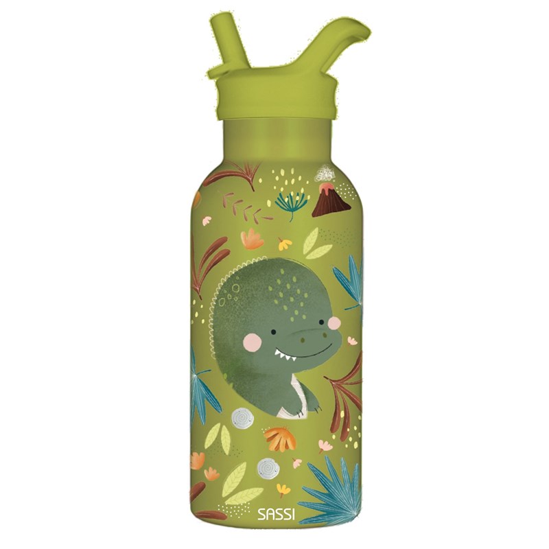 Bouteille isotherme cracky le dinosaure