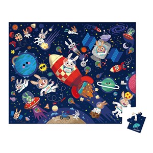 Puzzle fusée 54 pcs