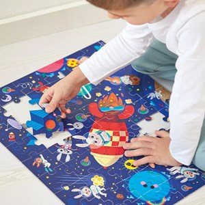 Puzzle fusée 54 pcs