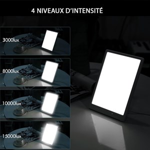 Lampe luminothérapie 15000 lux