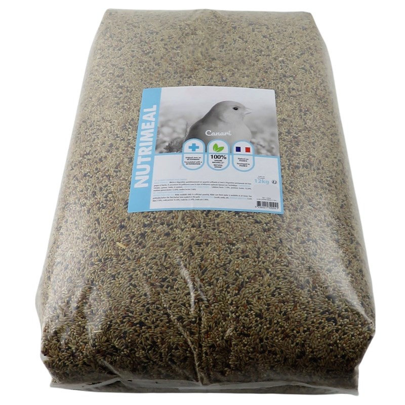 Animallparadise - Graines canari, nutrimeal - 12kg pour o