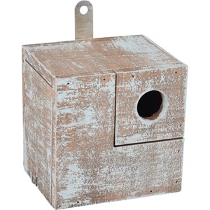 Nichoir georgia forme cube 12 cm