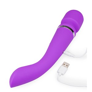 Vibromasseur 2-en-1 avec 10 modes