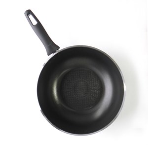 Wok 28 cm revêtu tous feux guzzini