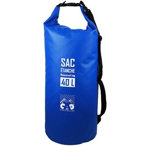 Sac étanche 40l cao bleu avec bandoulière