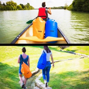 Sac étanche 40l cao bleu avec bandouliè