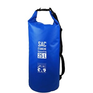 Sac étanche 25l cao bleu avec bandoulière