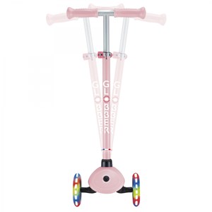 Trottinette primo lights rose pastel