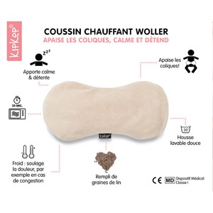 Bouillotte sèche déhoussable aux gr