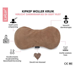 Bouillotte sèche déhoussable aux gr