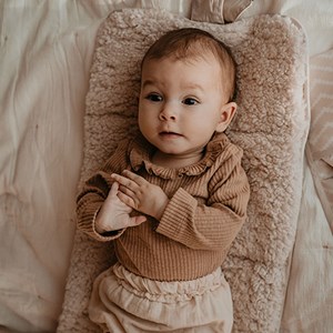 Matelas à langer nomade en sherpa c