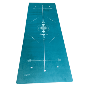 Tapis de yoga et fitness performance totem vert