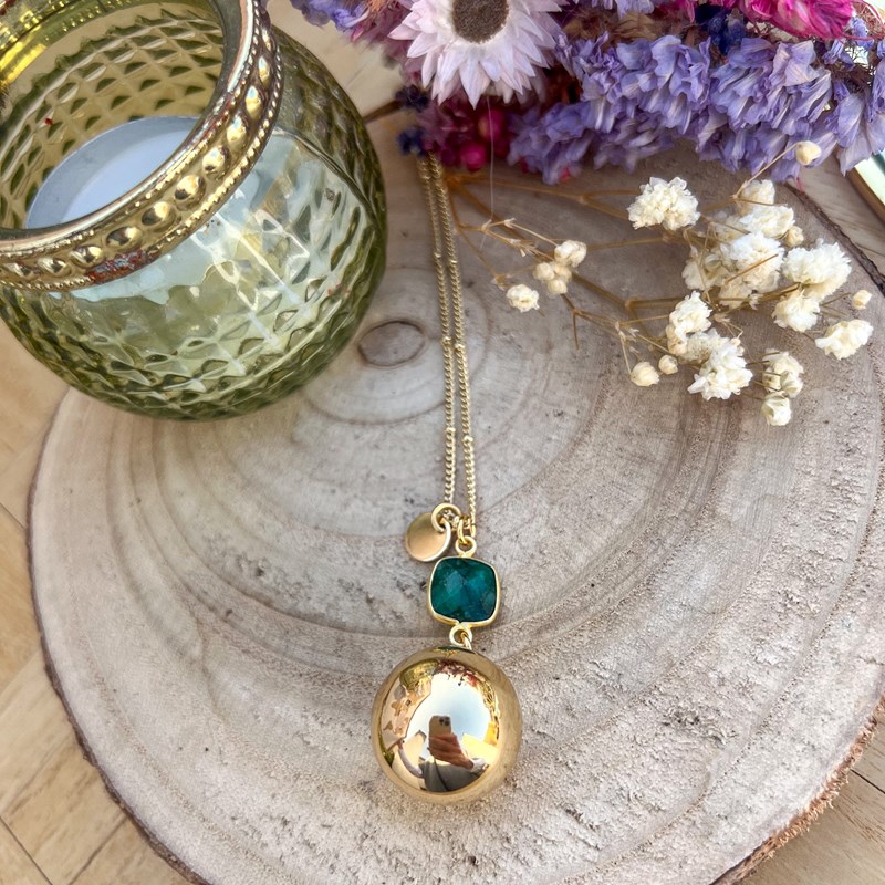 Bola de grossesse maya vert