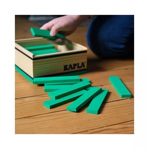 Carré 40 kapla vert clair