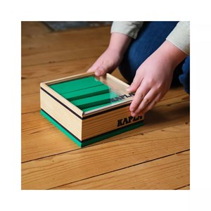 Carré 40 kapla vert clair