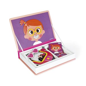 Magnéti'book crazy faces fille