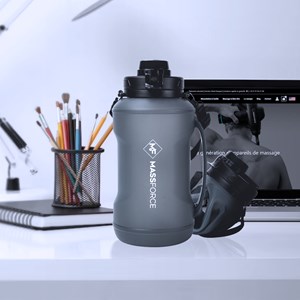 Bouteille retractable noir