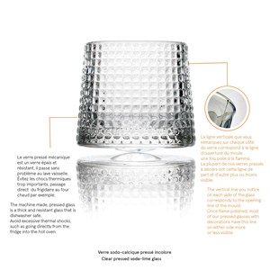 Lot de 4 verres à whisky, blossom