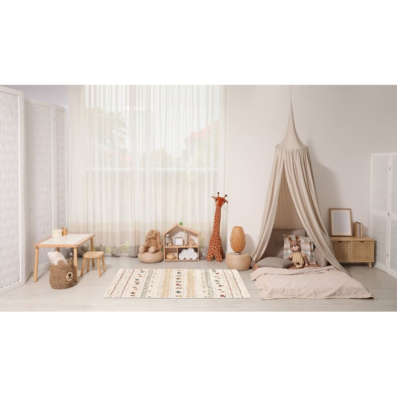 AFK Living - Tapis enfant épais et confortable folklo